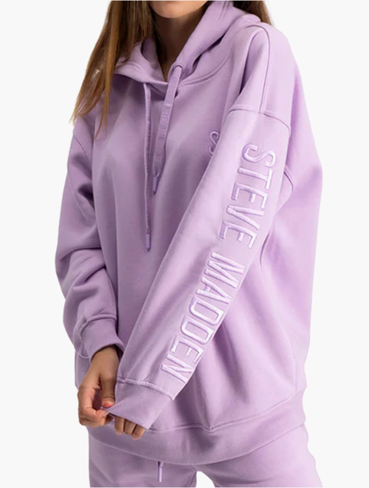 MyRunway | Shop Steve Madden Lilac Danni Hoodie for Women from
